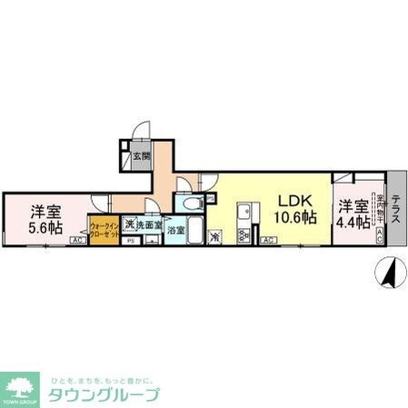 セレスティア小豆沢の物件間取画像